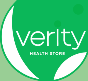 Verity Health Store Logo - Premium Natural Health Supplements and Wellness Products